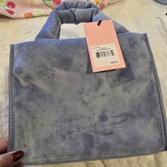 Juicy Couture Slate Blue Big Spender Mini Tote - Picture 3 of 5